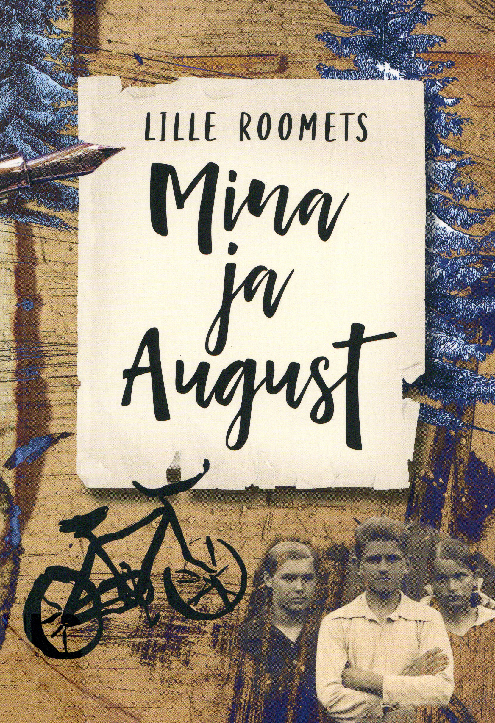 Mina ja August. Noorsooromaan (Ich und August. Jugendroman) Book Cover